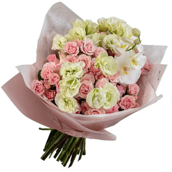 Pastel colors, Medium Bouquet